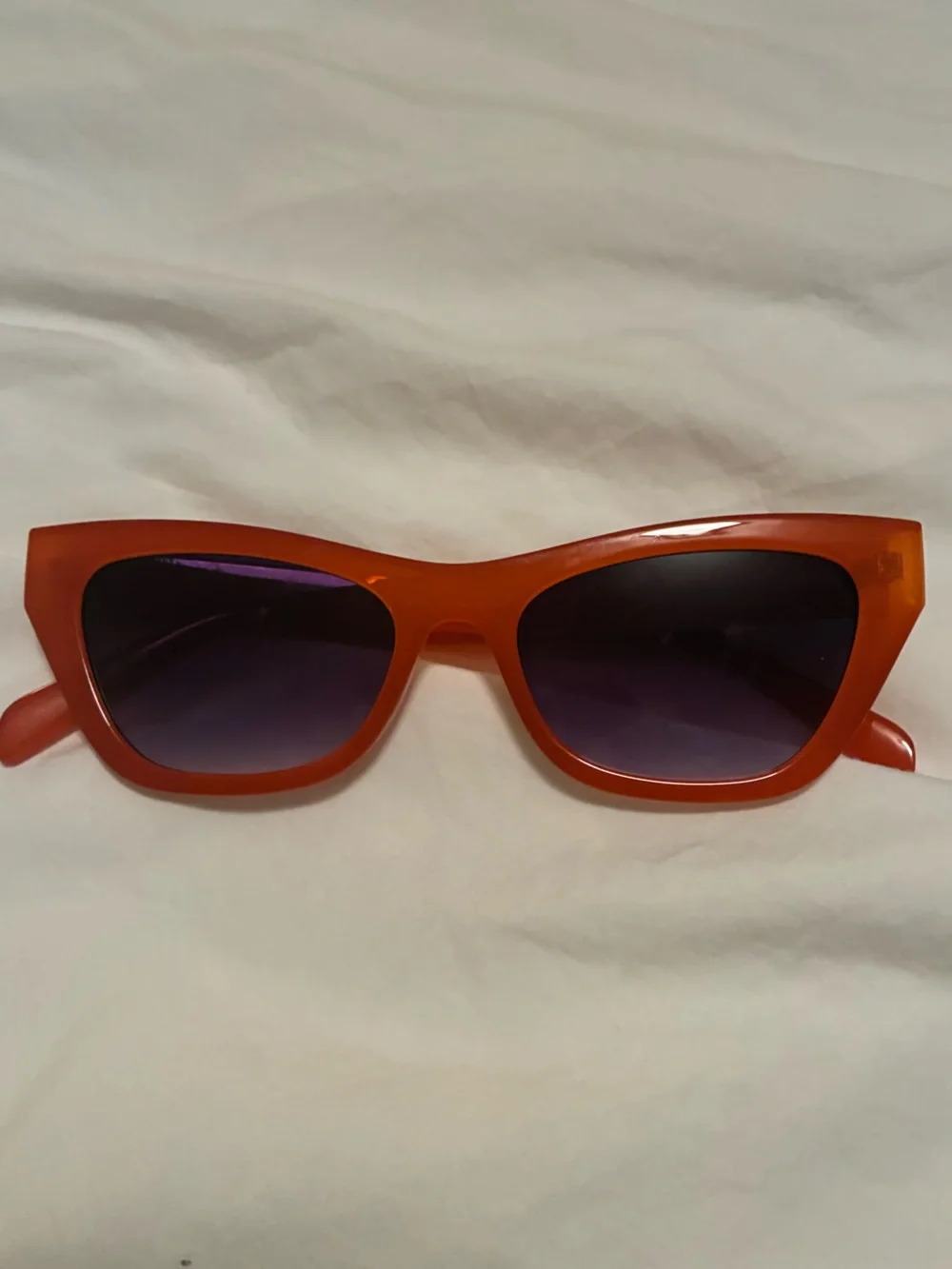 Classic Cat-Eye Women's Sunglasses in Orange